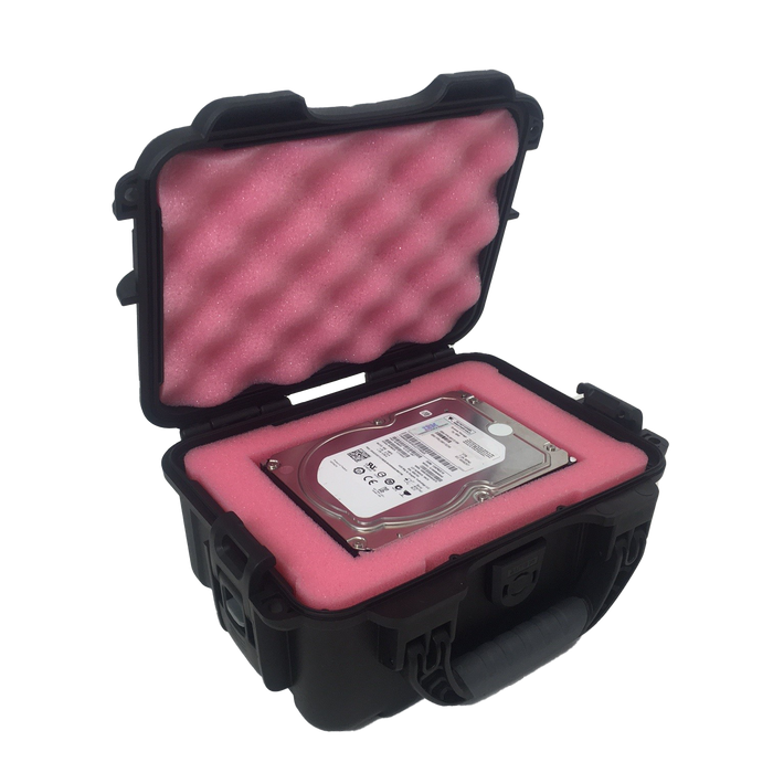 3.5" Hard Drive Waterproof Case - 1 Capacity