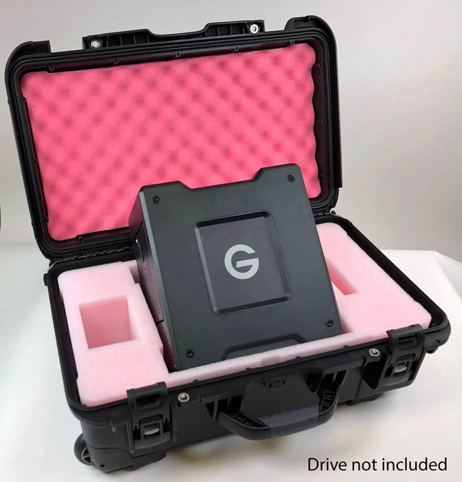SanDisk Professional (G-Technology) G-RAID Shuttle 4-Bay RAID Array Waterproof Case (Wheeled) - 1 Capacity