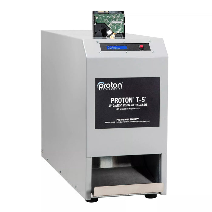 Proton T-5 LTO and Hard Drive Degausser
