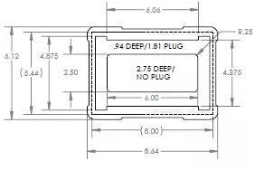 CRU-DX115 (DCP) Waterproof Case - 1 Capacity
