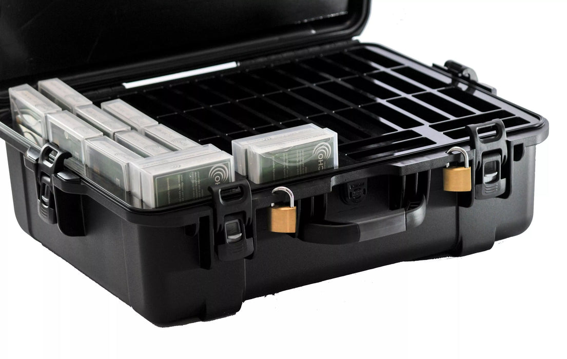 TeraTurtle LT0 Premium Protective Case - 50 Capacity (with jewel case)