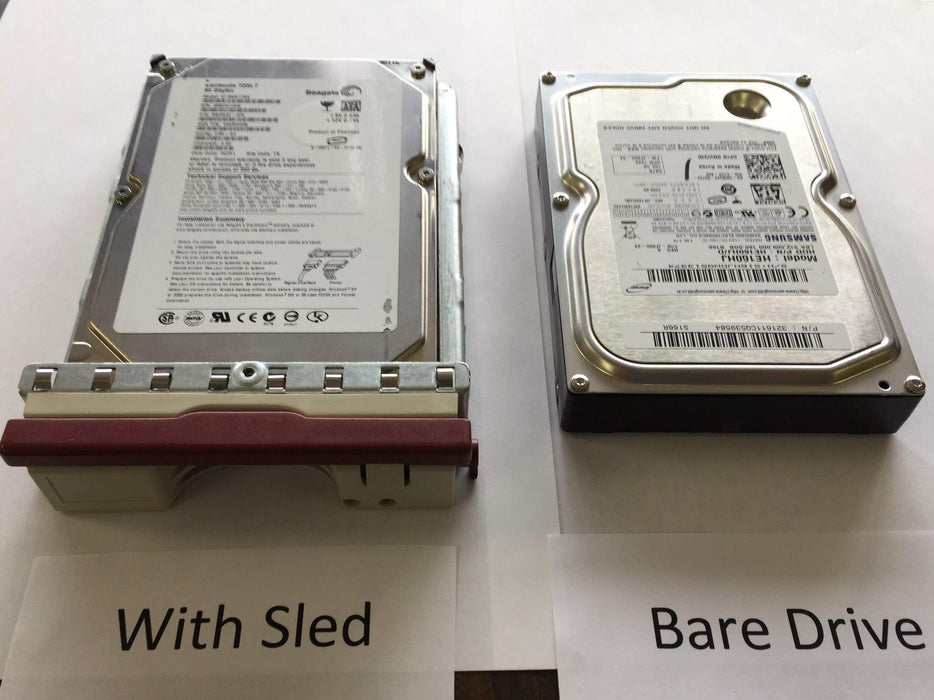 3.5" Hard Drive Waterproof Case - 3 Capacity - Long Slots